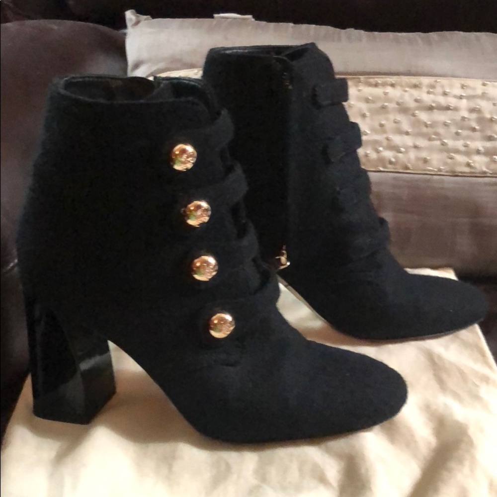 Tory Burch Military Style Booties